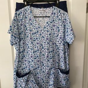 UA scrub set with butter soft pants